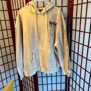 Hyper Space NASA XRS Suzaku Graphic Hoodie for Men XXL